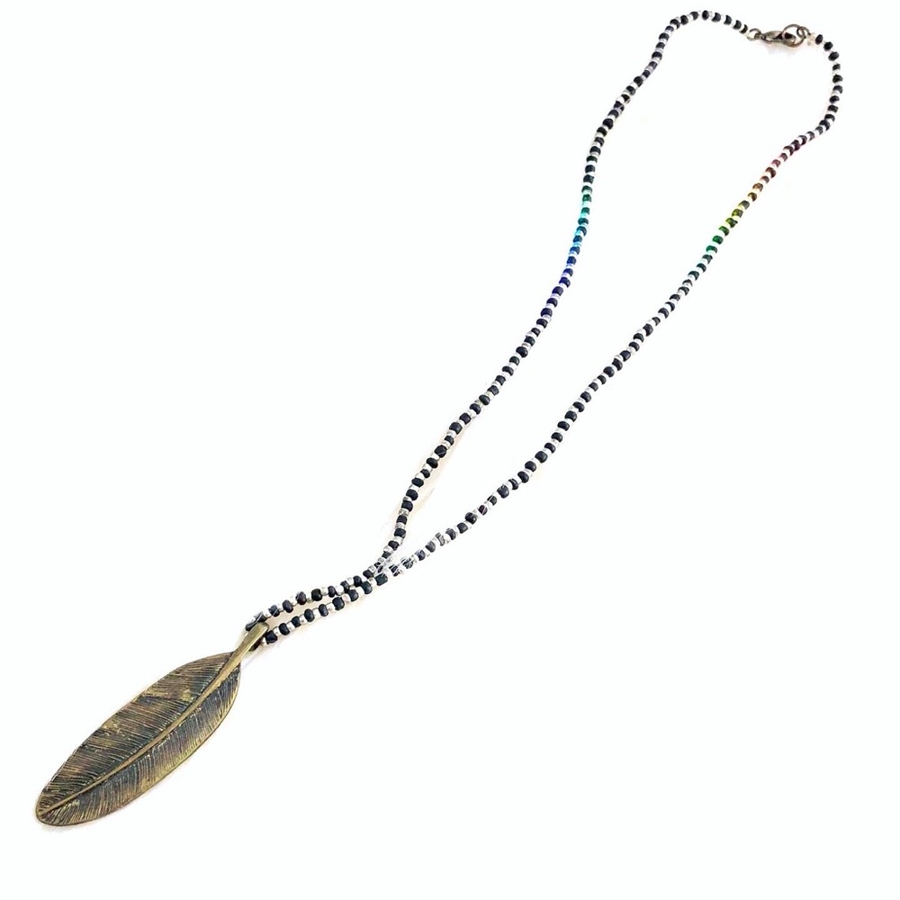 BoHo Feather Necklace